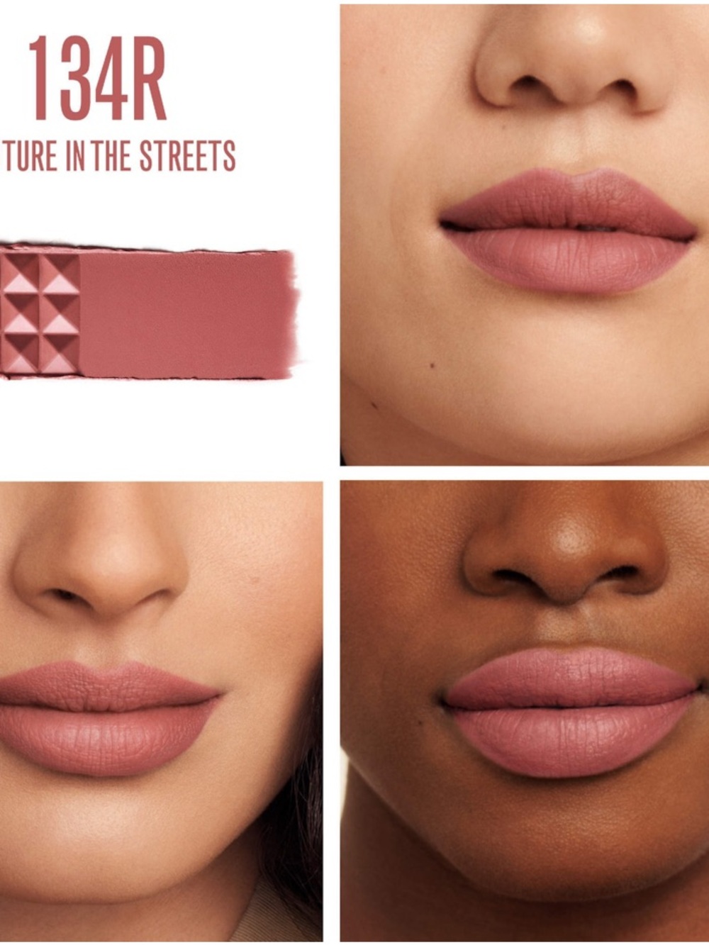Valentino Spike 134R Couture in the Streets Lipstick Mini NIB